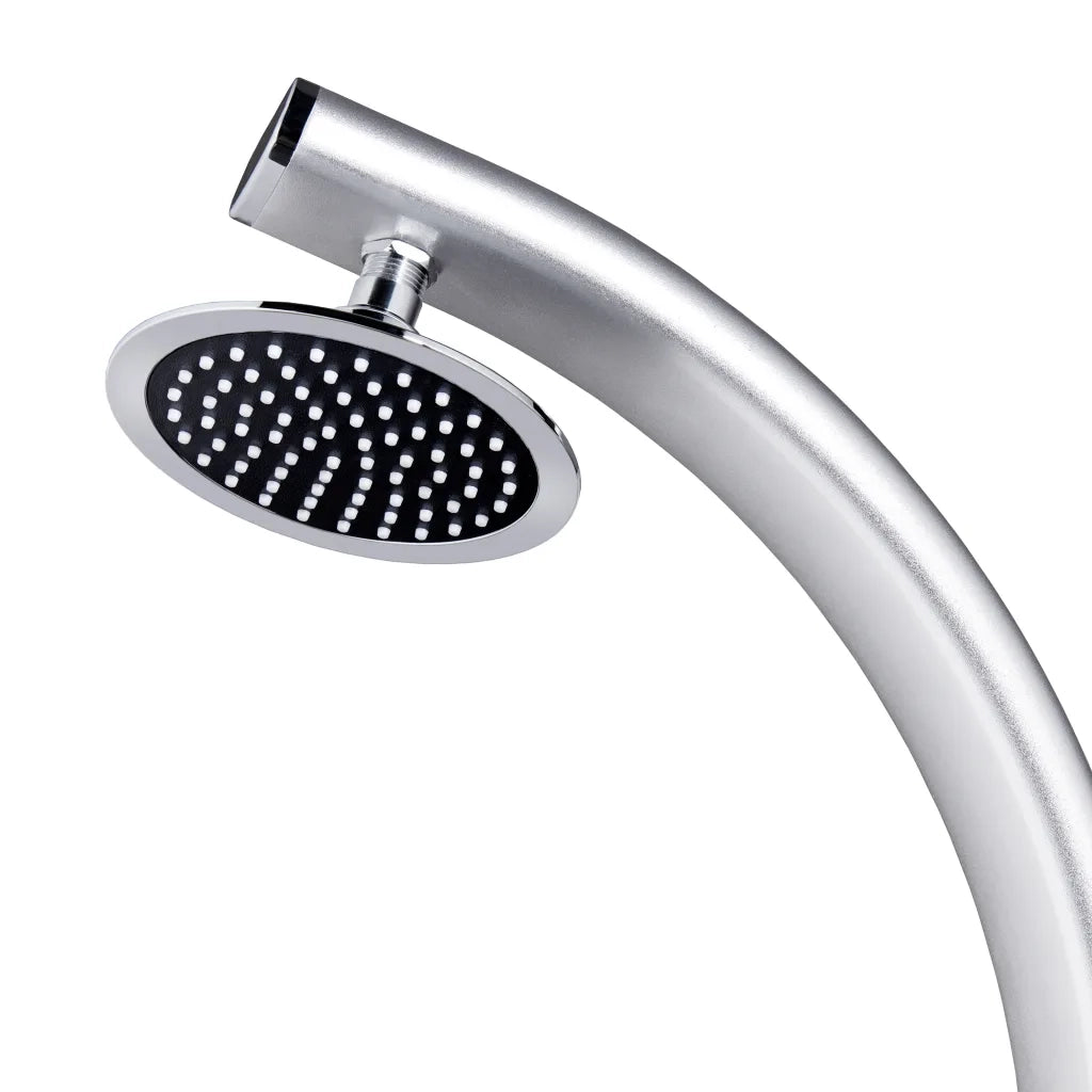 Doccia da Giardino 215 cm in Alluminio 315943