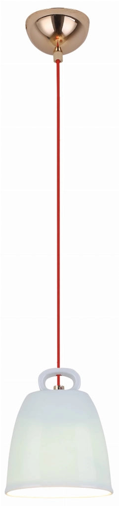 Lampada a sospensione Candellux Sewilla blu rame E27