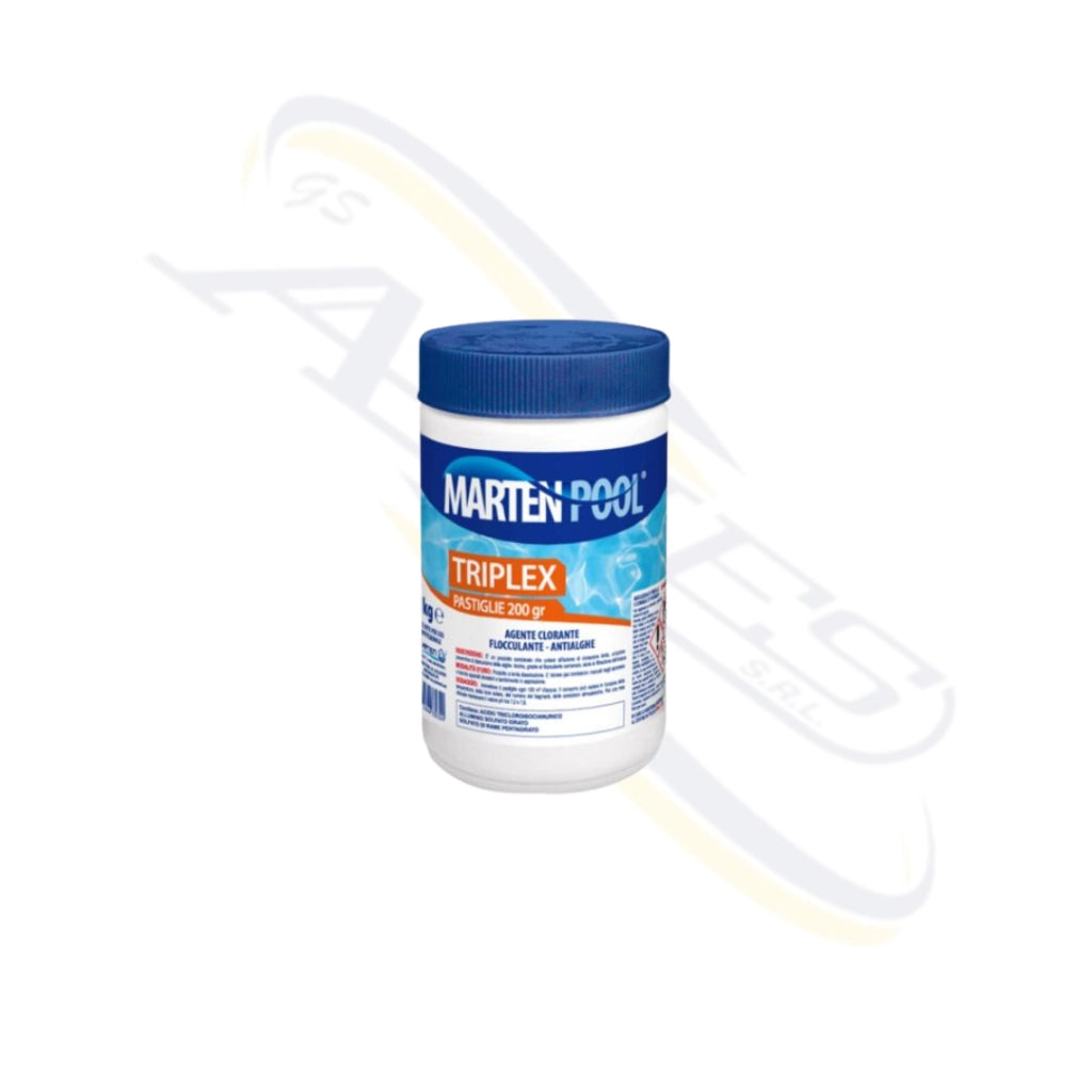TRIPLEX PASTIGLIE DA 200GR MARTEN POOL CHILOGRAMMI: 1 KG