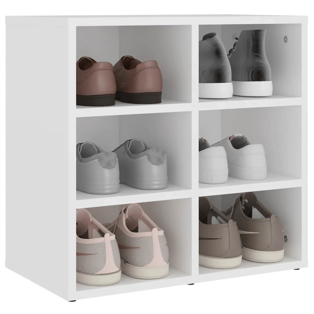 Scarpiera | Mobile per scarpe Bianca 52,5x30x50 cm