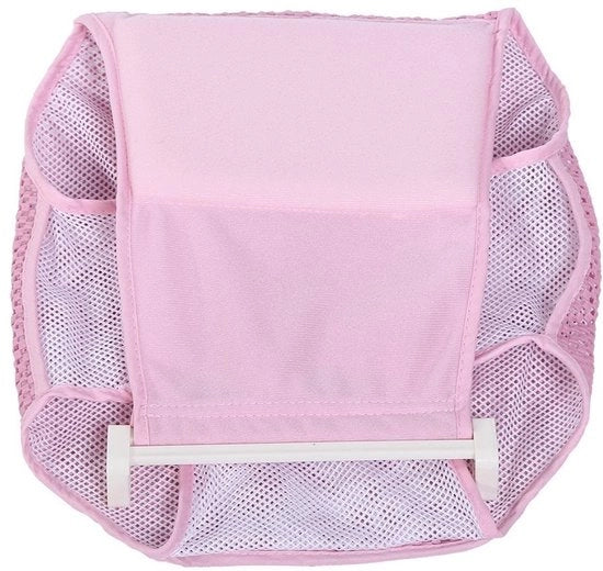 Supporto per Bagnetto Flessibile - Progettato per Prevenire Scivolate - Cuscino Pieno - Funzione di Massaggio - Comodo per Neonati - Supporto per Bagnetto