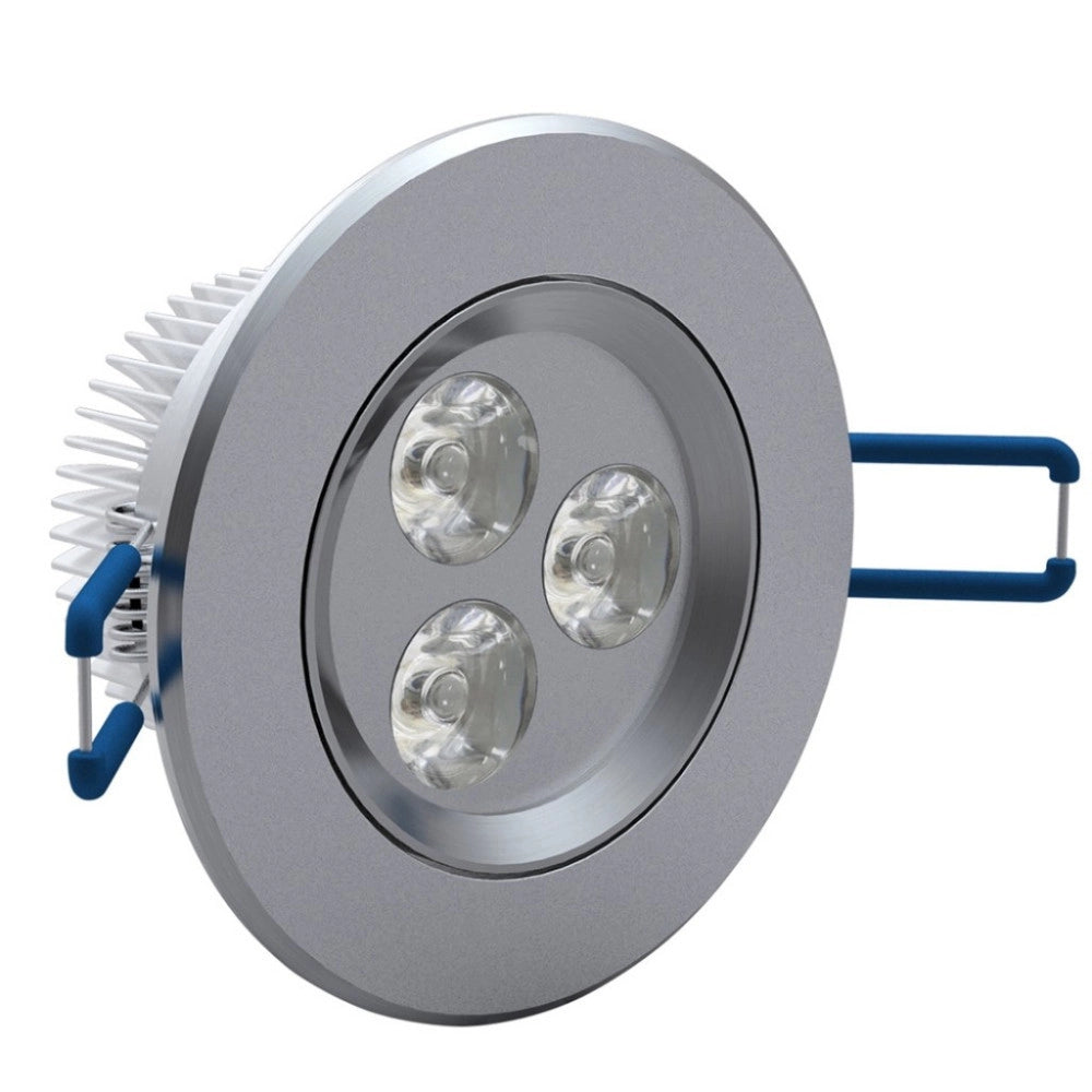 Trade Shop - Faretto Led Spot Da Incasso 3w Lampada Da Soffitto Down Light Led Freddo Caldo - -bianco Freddo      -