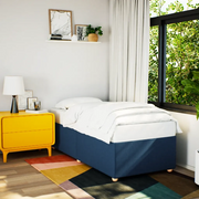 Giroletto senza Materasso Blu 80x200 cm in Tessuto 3284693