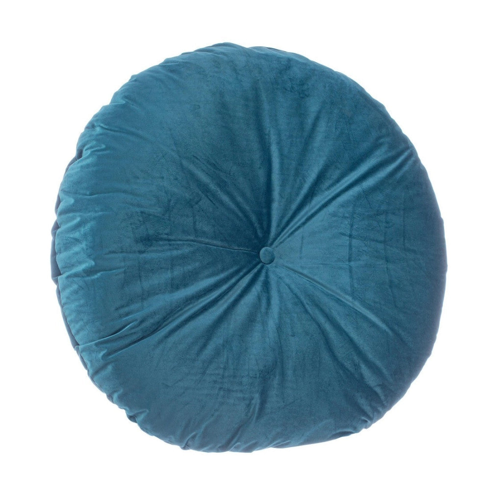Set di 4 Cuscini Rotondi in Velluto Ø90 cm - ARCADIA