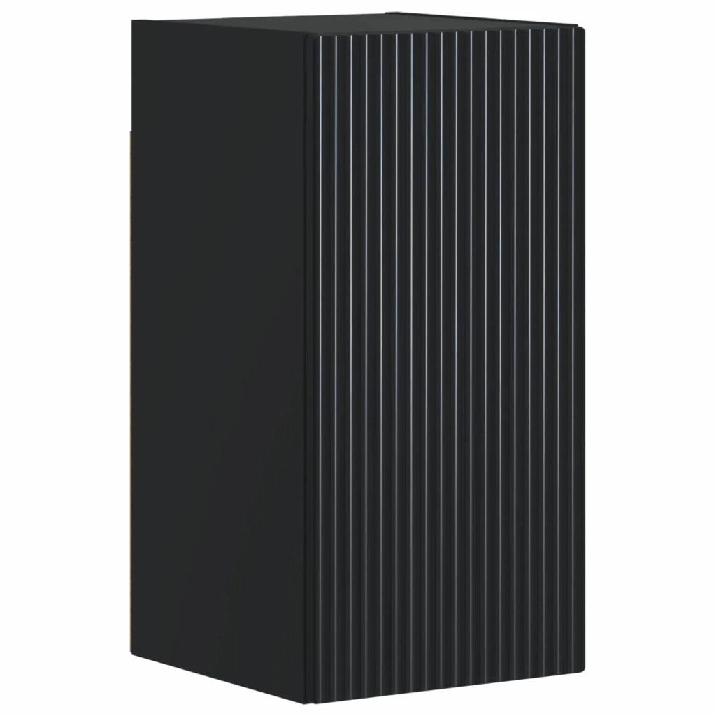 Set di Mobili da Bagno da 4 Pezzi ARNHEM Nero 3417928