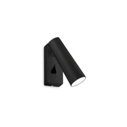 Lampada Da Parete Pipe Ap Nero Ideal-Lux