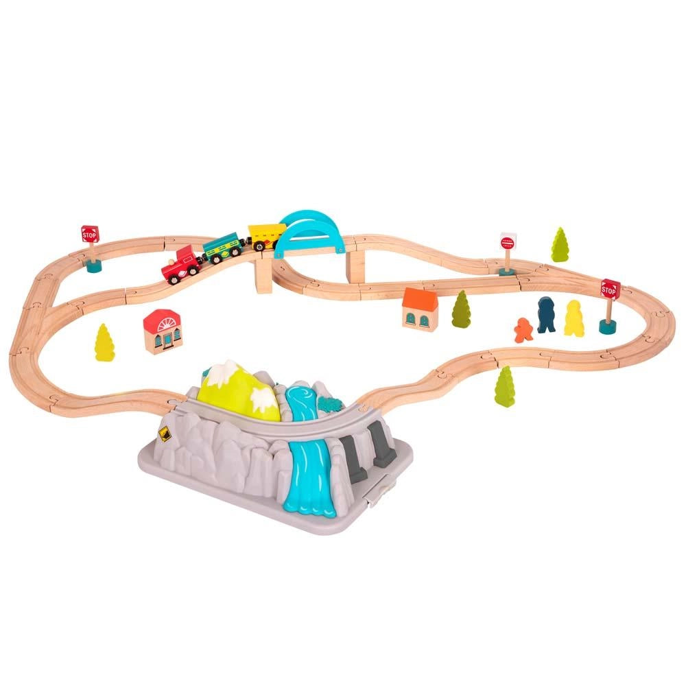 B. Toys - Wood e Wheels Train Set