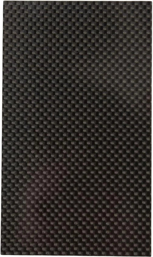 Telaio in fibra di carbonio lucido 75 * 125 * 1.0mm per hobby e modellismo aerei.