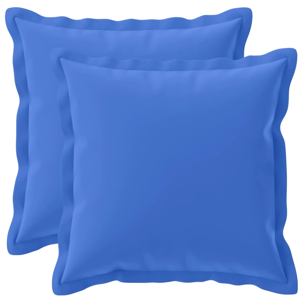 Federa 2 pz HOUTEN Blu Reale 30 x 30 cm Poliestere 915903