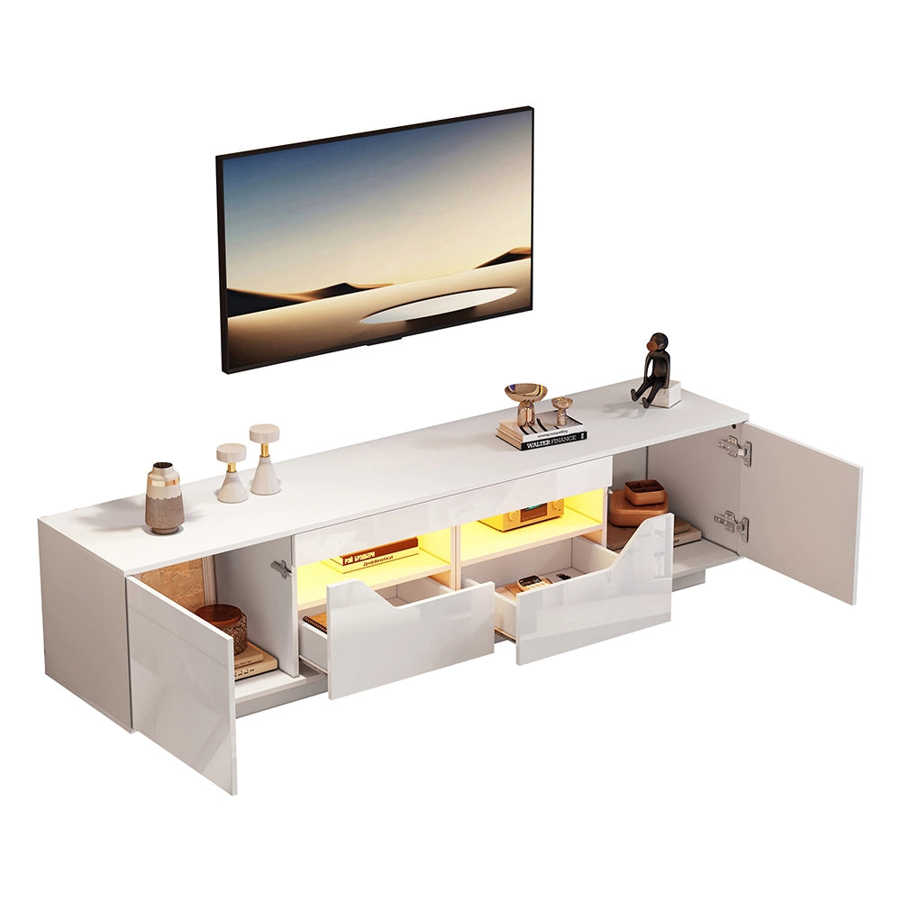 Mobile TV - Xylo - 180x40x45 cm LED 2 cassetti