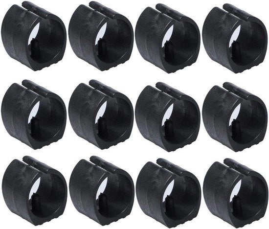 Sourcingmap Gomme per pavimento con 1 dente, U, 25 mm, 12 pezzi