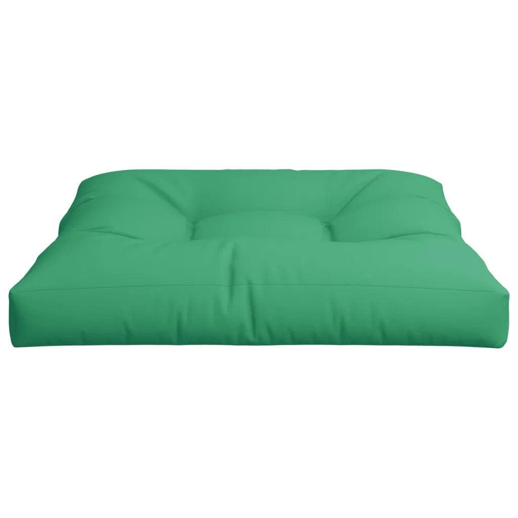 Cuscino per Pallet Verde 80x80x12 cm in Tessuto 360496