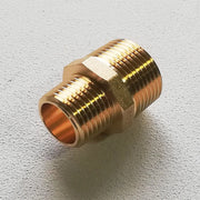 Niples nipplo 11/4 x 3/4 doppia vite ridotta mm in ottone