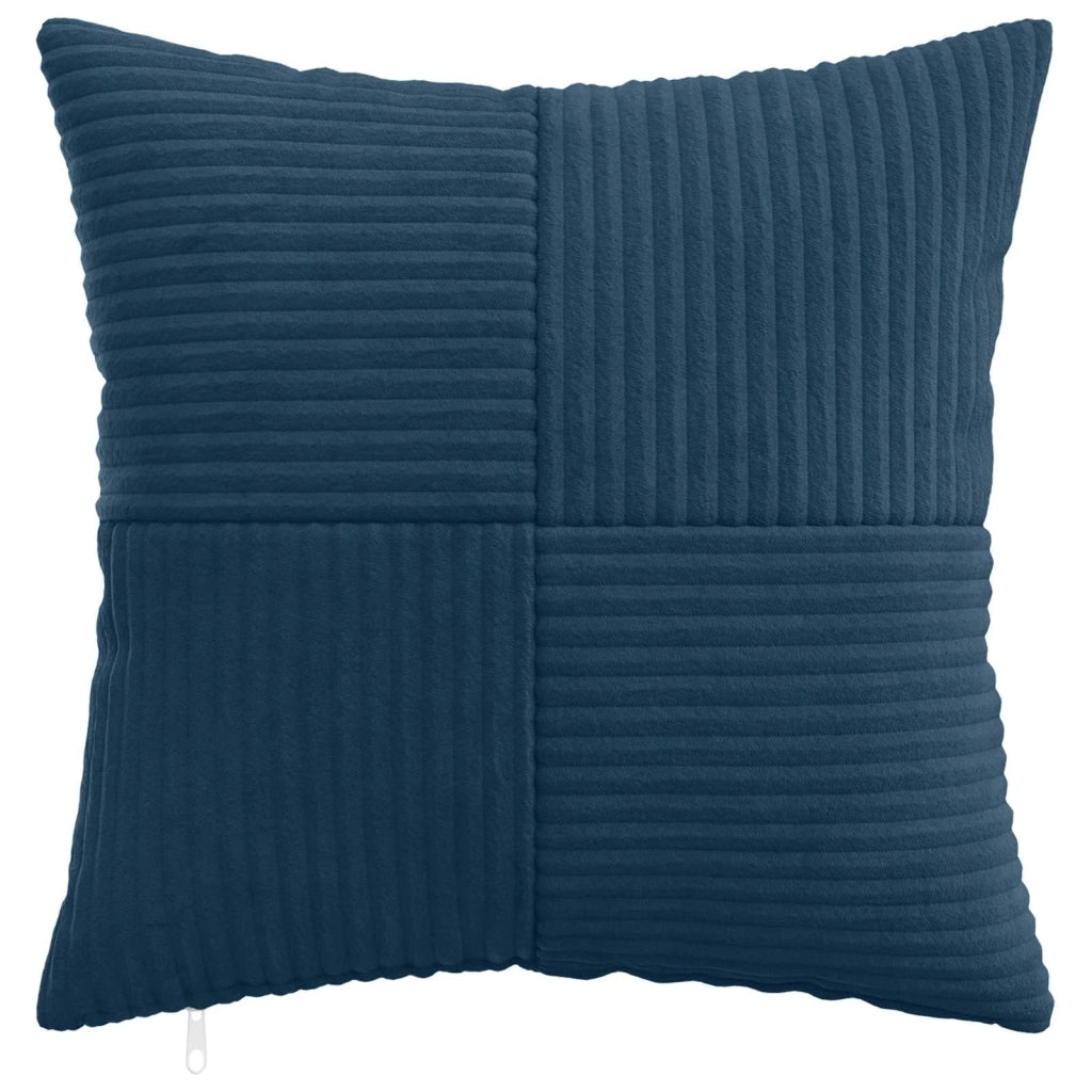 Federa 2 pcs ALMELO Blu navy 45 x 45 cm corduroy 914773