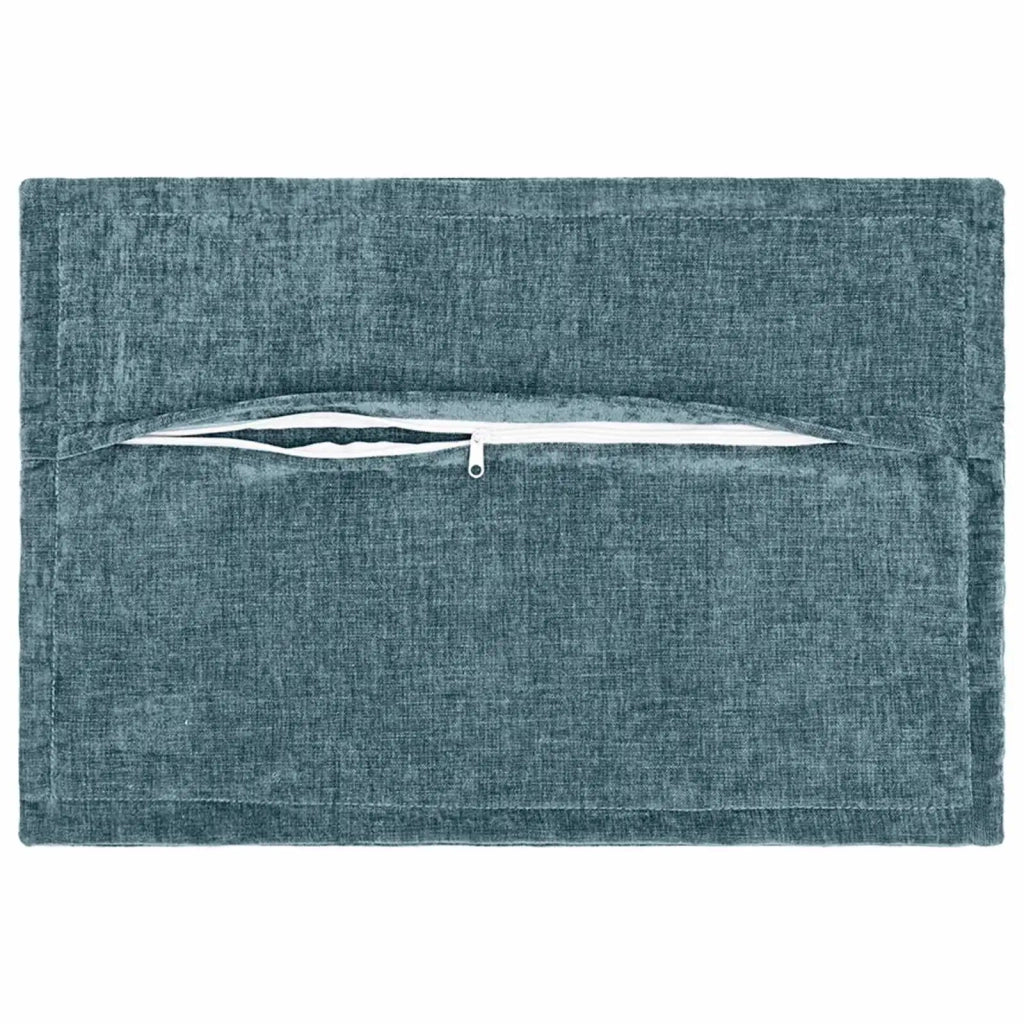 Federa 2 pz HOUTEN Blu 50 x 70 cm Tessuto Chenille 919541