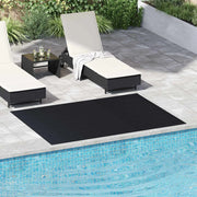 Tappeto per pavimento Nero 1,5 x 2 m Gomma 42046730