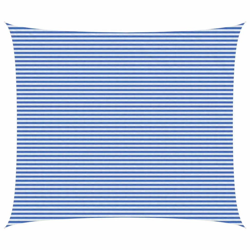 Telo Ombra Blu e Bianco 6 x 8 m HDPE 42032901