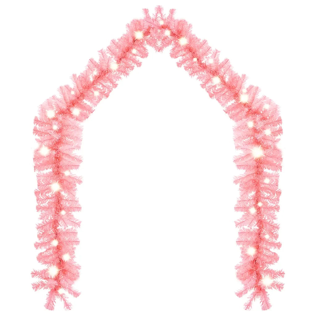 Ghirlanda Natalizia con Luci a LED 20 m Rosa 329200