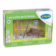 Papo - Wheelbarrow and tools