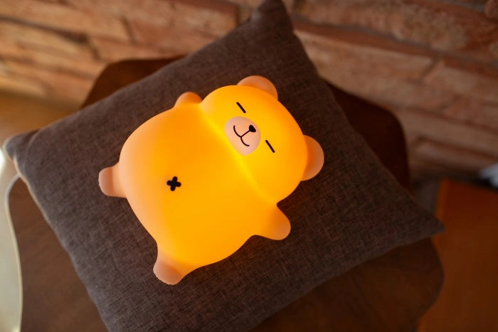 Lampada notte bimbi Orso LED 3000K suono marrone Mary's