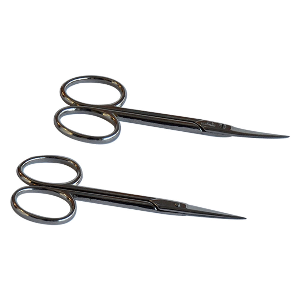 FORBICI PER MANICURE lama curva 3 1/2  - DE LUCA