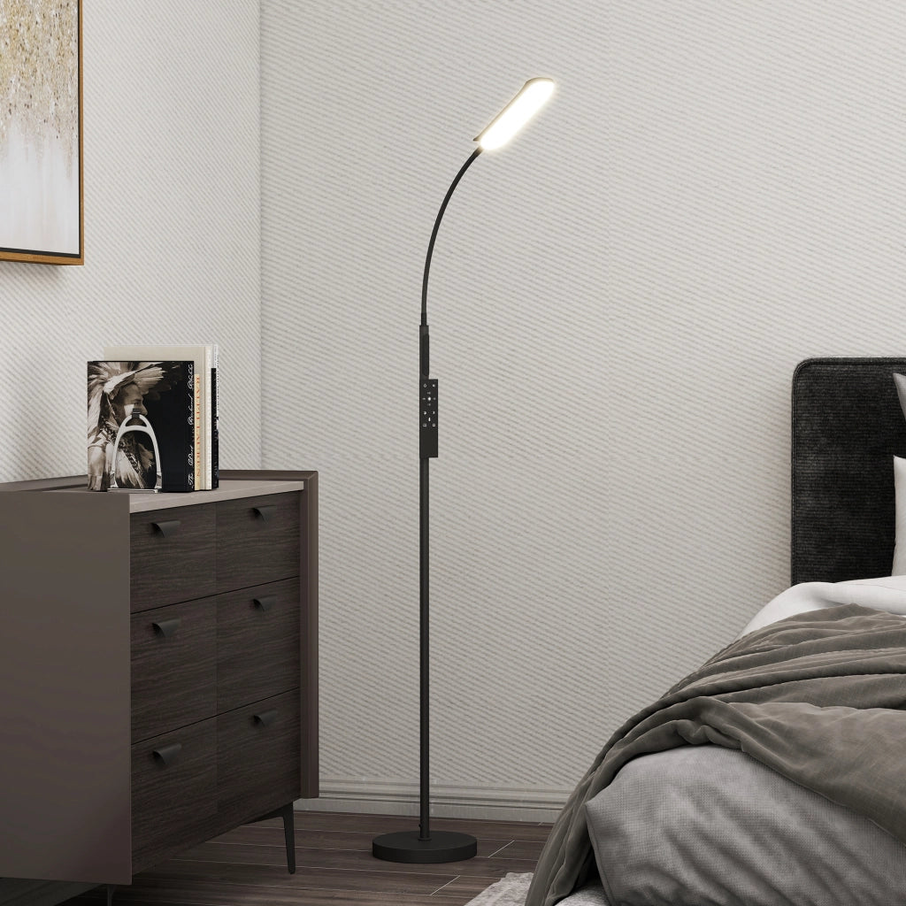 Lampada da terra con telecomando ¨C Xylo ¨C controllo touch dimmerabile nero