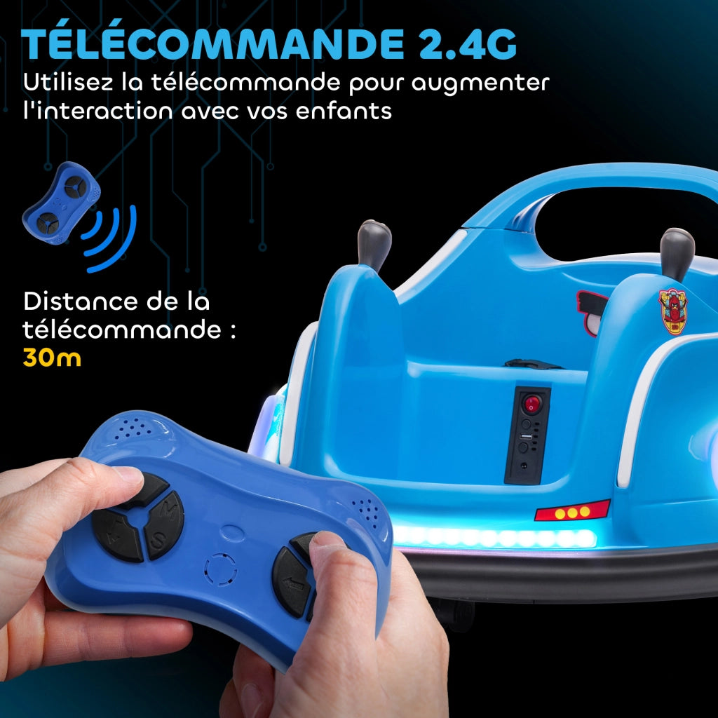 Auto elettrica per bambini ¨C Minimal ¨C blu 73x73x44 cm