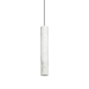 Lampada A Sospensione Look 1 Luce Gu10 Alabastro