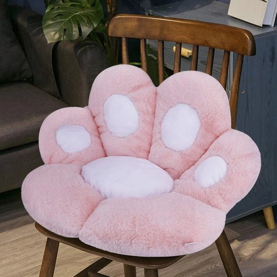 Cuscino per Sedia in Plush - Zavorra Zoccolante - Lavabile in Macchina - Comodo - Adattabile a Tutte le Dimensioni - Dimensioni 70x60 cm - Cuscino per Sedia