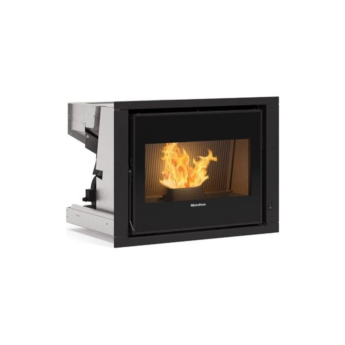 Extraflame, Inserto a Pellet Nero Ventilato Comfort P70 5.0, Potenza 10.0 kW, 5 Stelle