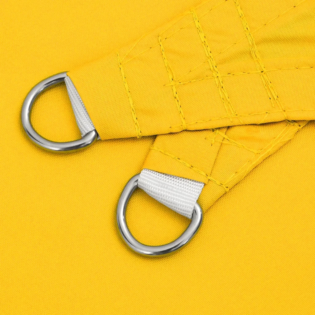 Parasole a vela | Telo Ombra | Vela da ombra Oxford Triangolare 4,5x4,5x4,5 m Giallo