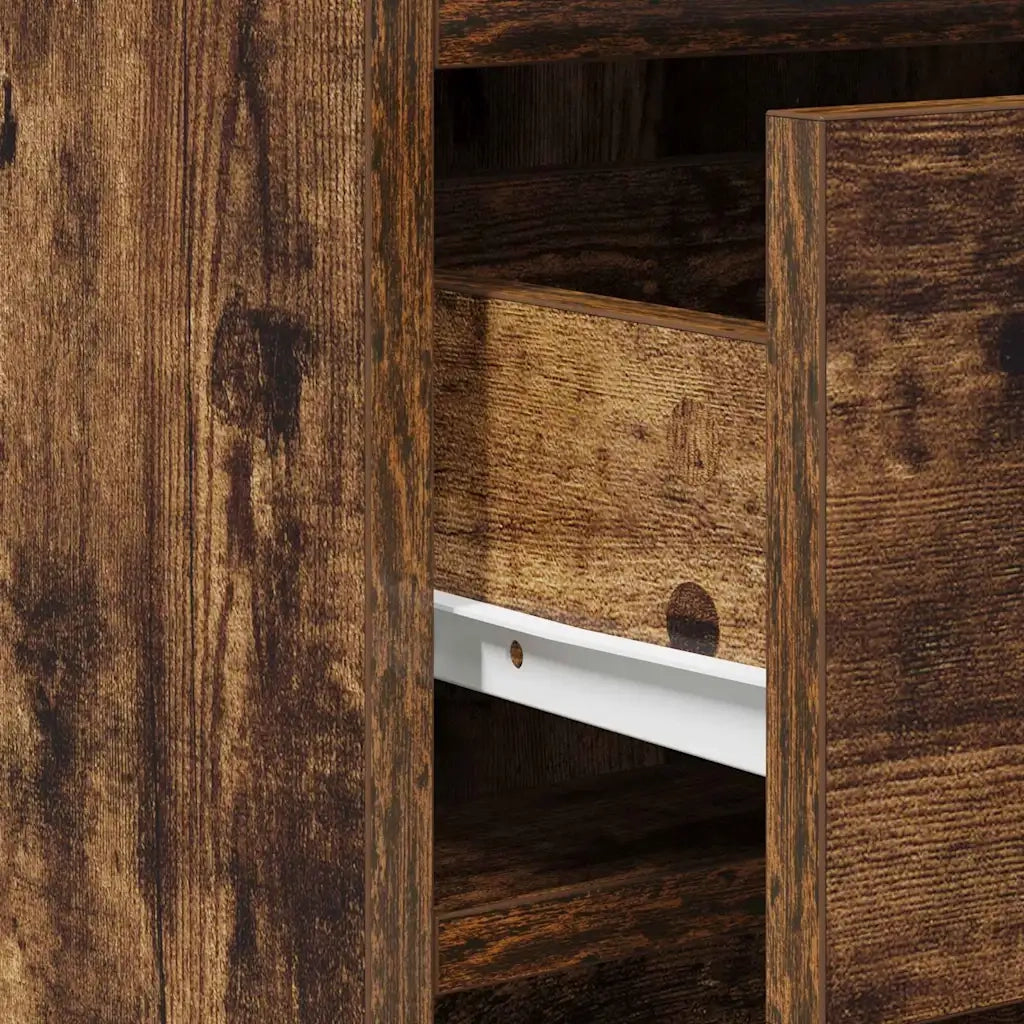 Toeletta | Tavolo da Trucco Marrone 50 x 41 x 135 cm Legno multistrato