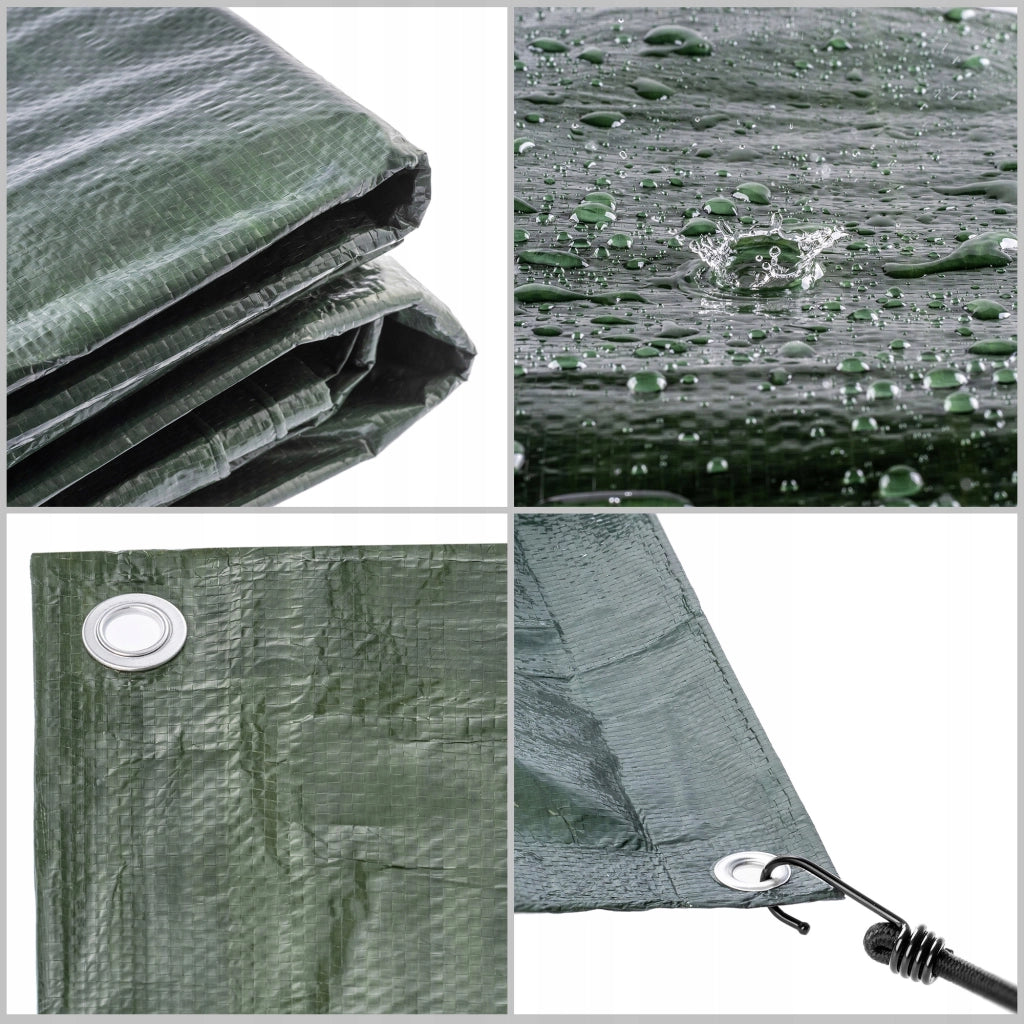 Telone KADAX Telone rinforzato 2x3 Verde Copertura resistente Spesso resistente