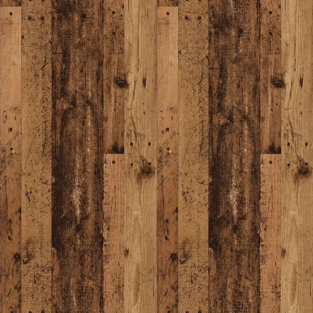 Comodino Legno Vecchio 40x36x65 cm in Legno Multistrato 856932