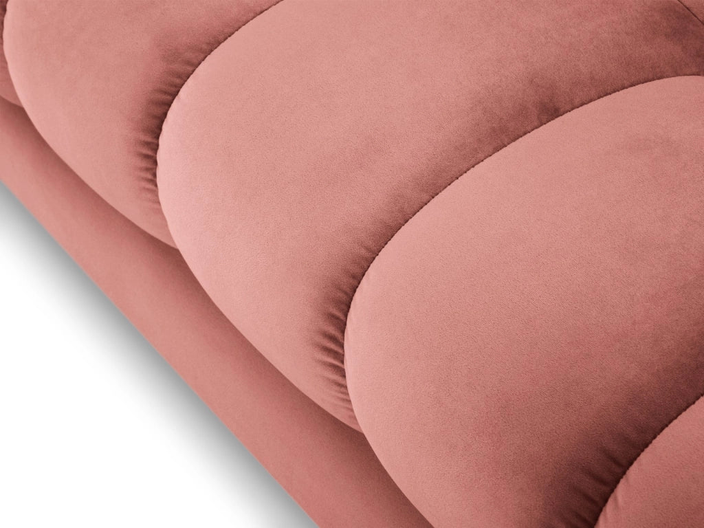 Cosmopolitan Design - Divano "Bali" 2 posti in velluto rosa 