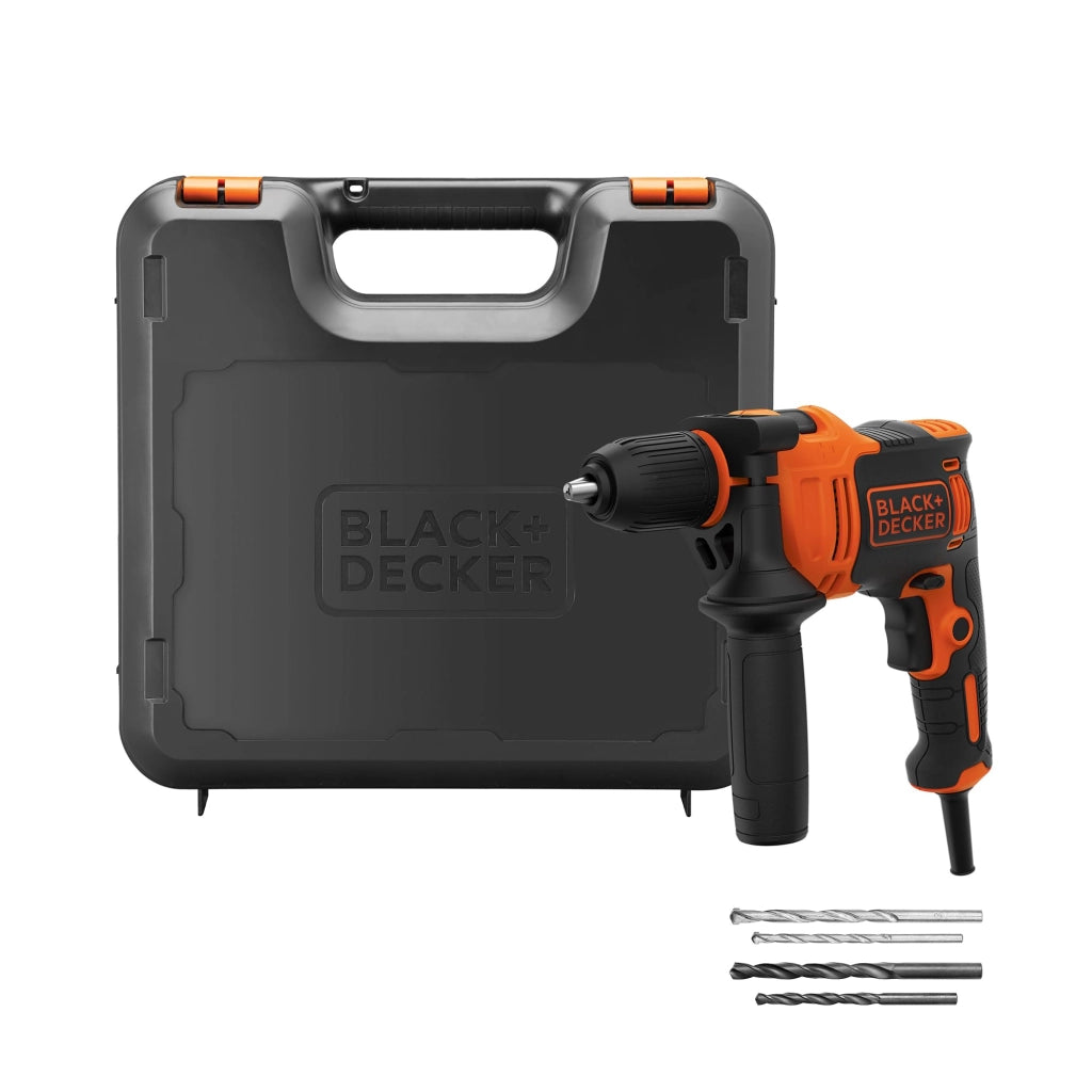 Trapano a Percussione BEH710K Qs 710 W Black+Decker