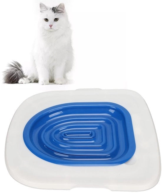 Addestratore per gatti - Sostegno per gatti al bagno - Addestratore per gatti al bagno - Capacità di carico - Inclusi assorbenti per gatti - Facile da utilizzare - Addestratore per gatti