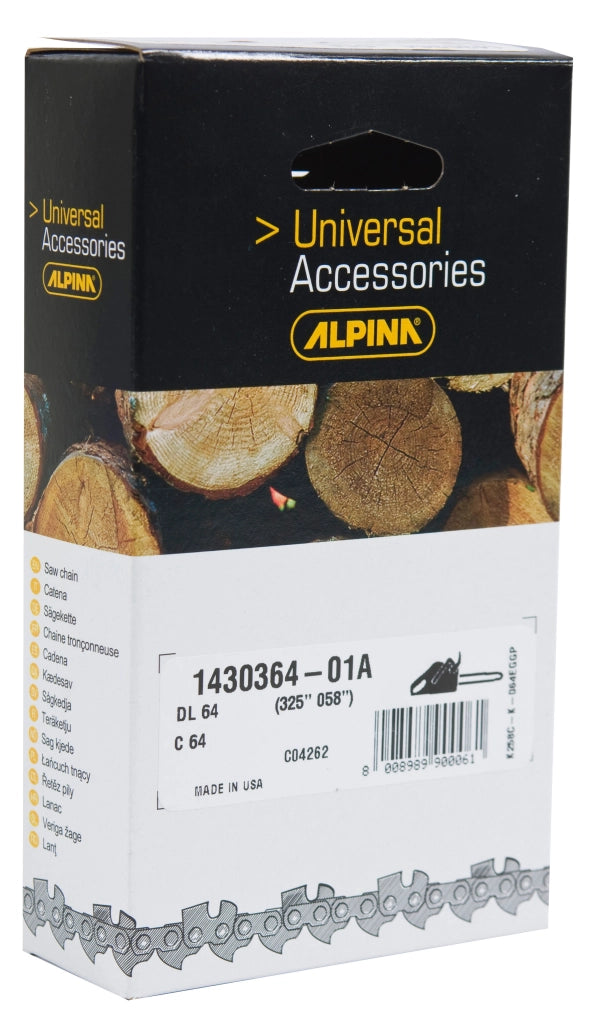CATENA 91SG 44E P/MOTOSEGA CP34 4113296/1430144- GGP ITALY- 1,0 pz