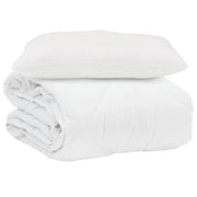 Piumone | Duvet Estivo con cuscino 2 pz Bianco Microfibra