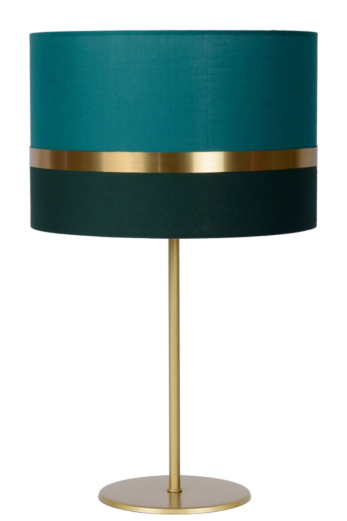 Lampada da tavolo Lucide Extravaganza lino verde E27