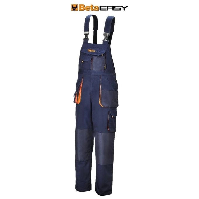 BETA Salopette easy twill 180gr blue tg.xs