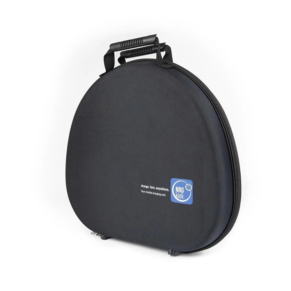NRGkick 20001007 Borsa da Trasporto per Unita' di Ricarica Cavi e Accessori con Chiusura a Cerniera e Manico Colore Nero