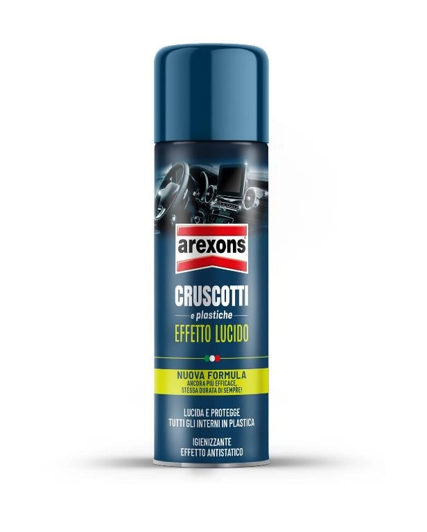 Lucida e Protegge Cruscotti Auto Effetto Lucido 400 ml Arexsons