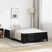 Struttura del letto con materasso Nero 120 x 190 cm Tessuto 3398618