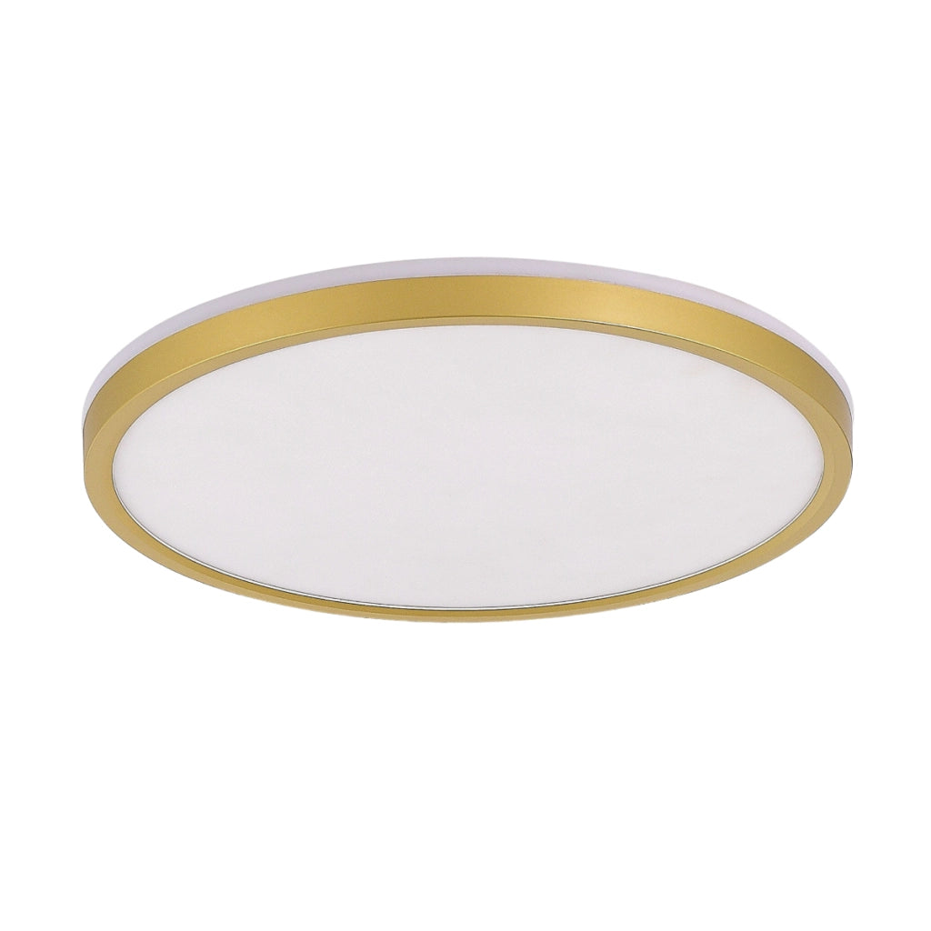 Plafoniera LED moderna oro/bianco tonda Ø50cm 50W CCT