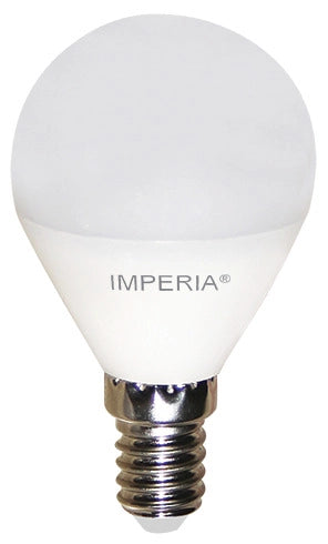 LED SFERA OPALE E14 5W 12/24V AC/DC 3000K