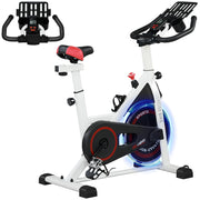 Bicicletta Statica con Resistenza Regolabile ¨C Minimal ¨C Bianco