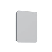 Mobile da bagno con specchio "Orbit 50" - 50 x 16 x 71 cm - Grigio