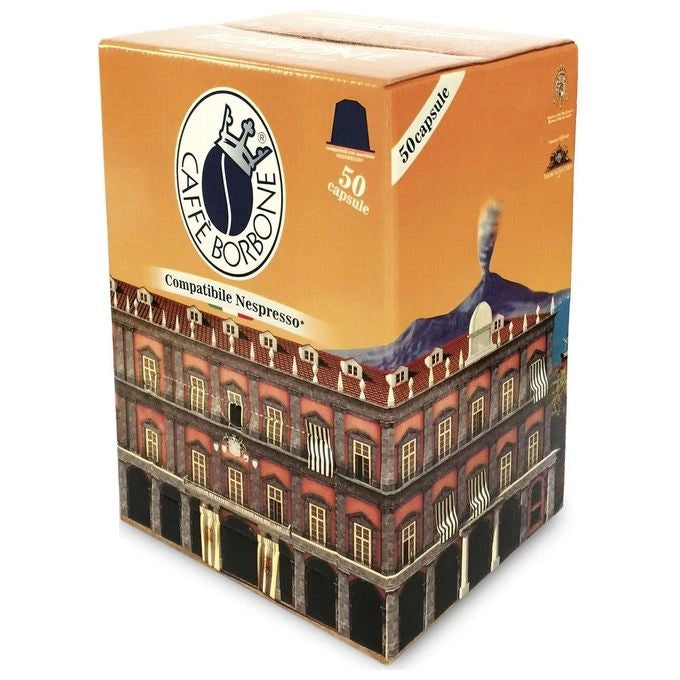 Caffè Borbone Capsule per Nespresso Nobile Capsule caffè 50 pz