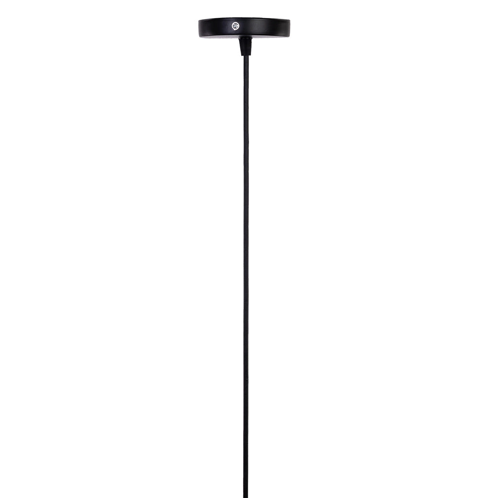 Lampada da soffitto in rattan marrone D50x32h cm